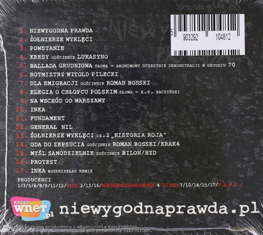 Tadek - Firma: Niewygodna prawda (digipack) [CD]