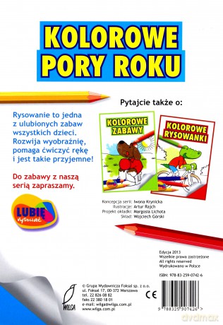 Kolorowe pory roku [KSIĄŻKA]