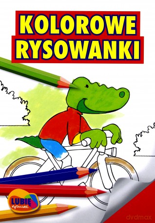 Kolorowe rysowanki [KSIĄŻKA]