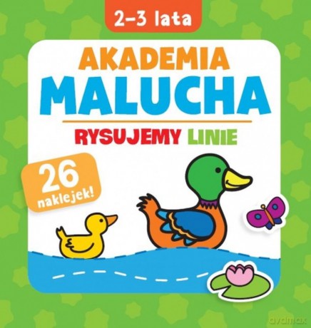 Akademia malucha: Rysujemy linie [KSIĄŻKA]