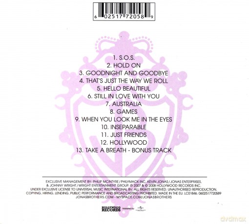 Jonas Brothers: Jonas Brothers [CD]