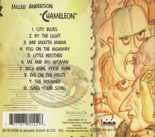 Mille Anderson: Chameleon [CD]
