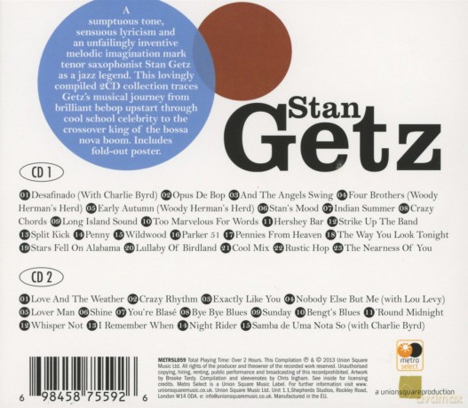 Stan Getz: The Immortal Soul (digipack) [2CD]