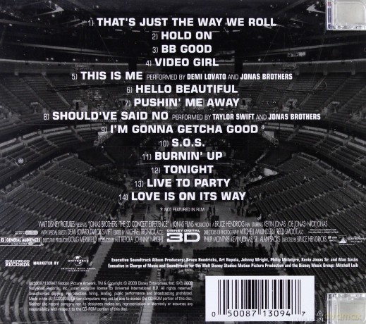 Jonas Brothers: Music From The 3D Concert Experience Mus [CD]