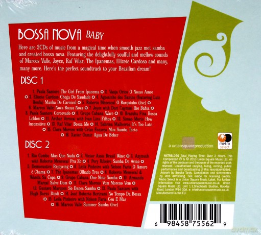 Bossa Nova Baby The Sultry Groove (digipack) [2CD]