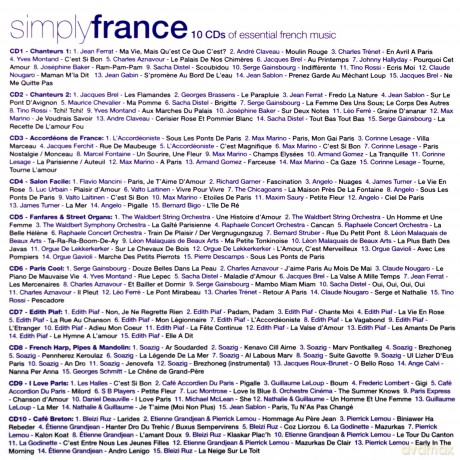 Simply France [10CD]