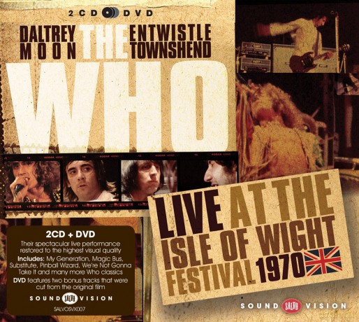 The Who: Live At The Isle Of Wight Festival 1970 (digipack) [2CD]+[DVD]