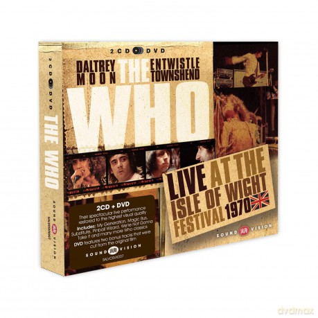 The Who: Live At The Isle Of Wight Festival 1970 (digipack) [2CD]+[DVD]