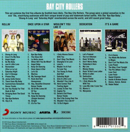 Bay City Rollers: Original Album Classics [5CD]