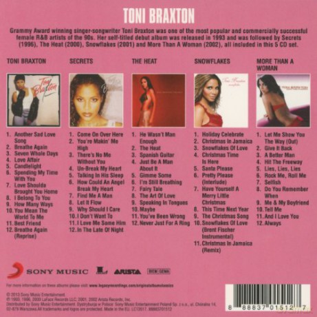 Toni Braxton: Original Album Classics [5CD]