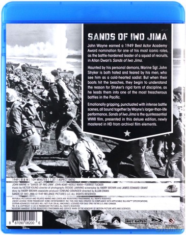 Sands of Iwo Jima (Piaski Iwo Jimy) [Blu-Ray]