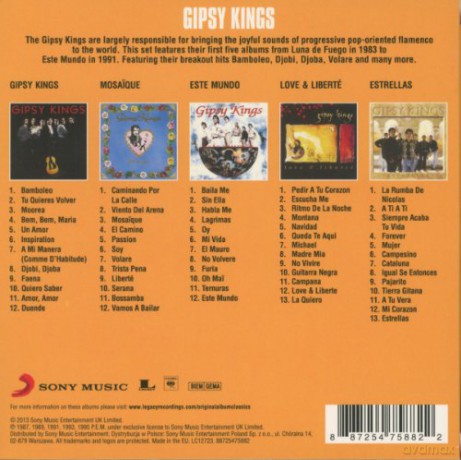 Gipsy Kings: Original Album Classics [5CD]