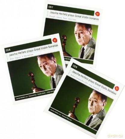 Jascha Heifetz: Jascha Heifetz Plays Sonatas For Violin [9CD]