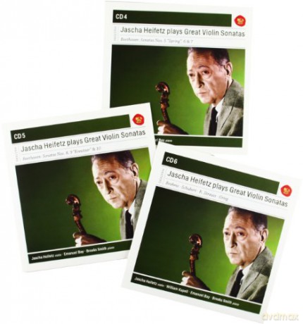 Jascha Heifetz: Jascha Heifetz Plays Sonatas For Violin [9CD]