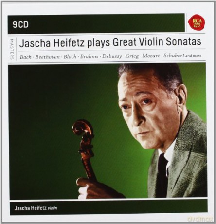 Jascha Heifetz: Jascha Heifetz Plays Sonatas For Violin [9CD]