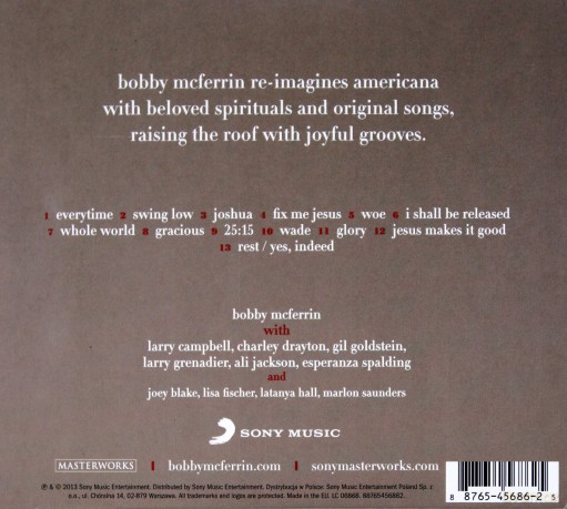 Bobby Mcferrin: Spirityouall (ecopack) [CD]