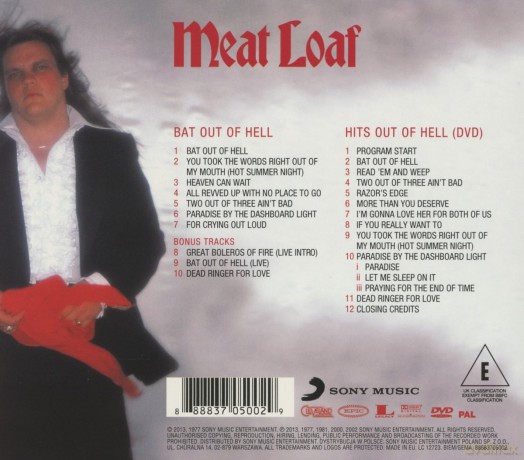 Meat Loaf: Bat Out Of Hell - Special Edition [CD]+[DVD]
