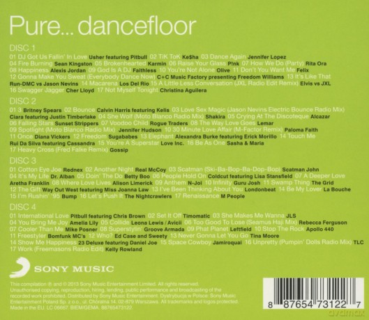 Pure... Dancefloor (digipack) [4CD]