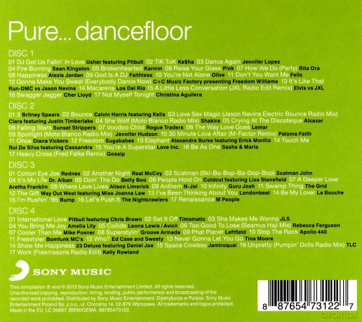 Pure... Dancefloor (digipack) [4CD]