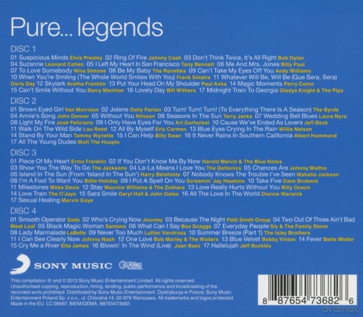 Pure... Legends [4CD]