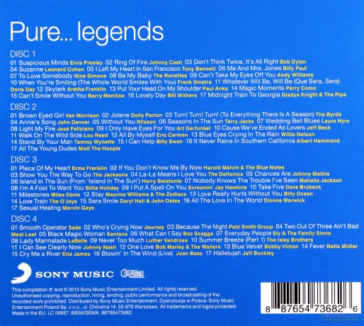 Pure... Legends [4CD]