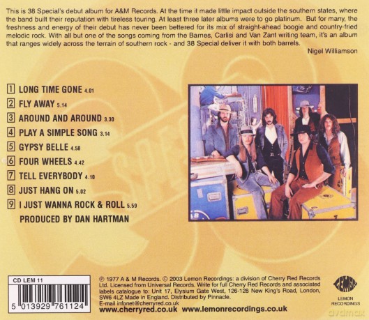 38 Special: 38 Special [CD]
