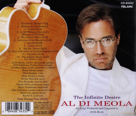 Al Di Meola: The Infinite Desire [CD]