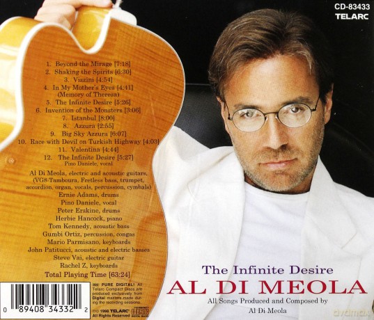 Al Di Meola: The Infinite Desire [CD]