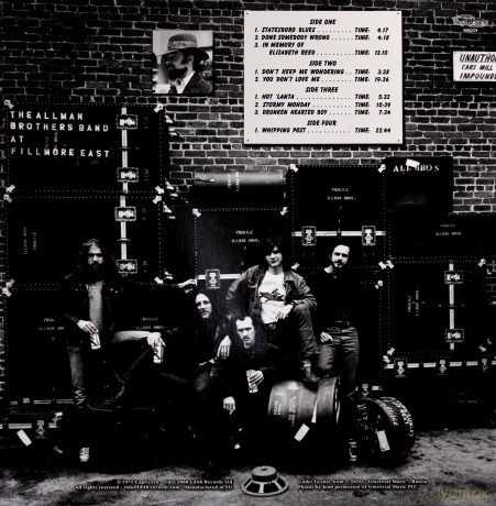 Allman Brothers Band: At Fillmore East  [2xWINYL]