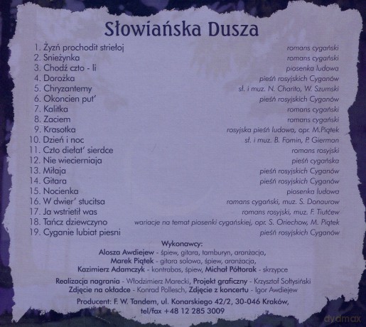 Alosza Awdiejew: Słowiańska Dusza (digipack) [CD]