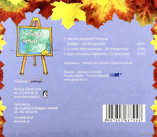 Bajka: Szkolne przygody Pimpusia ,O Janku... (digipack) [AUDIOBOOK]