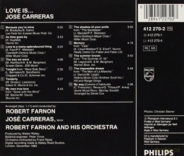 Jose Carreras: Love Is... [CD]