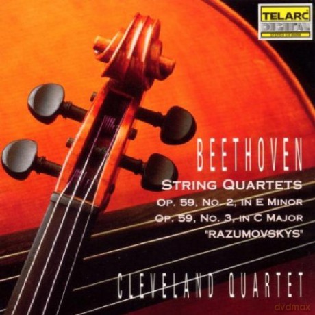 Beethoven: Cleveland Quartet, String Quartet 2,3 [CD]