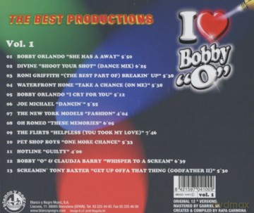 Bobby O: I Love Bobby O Vol.1 [CD]