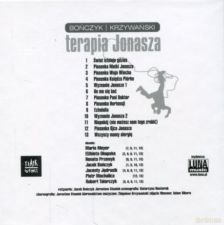 Bończyk,Krzywański,Przemyk: Terapia Jonasza [CD]