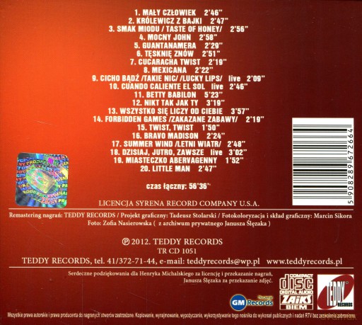 Bożena Grabowska: Little Man (digipack) [CD]