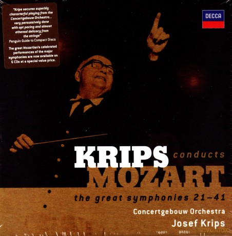 Josef Kripps: Mozart: Symphonies 21-41 [6CD]