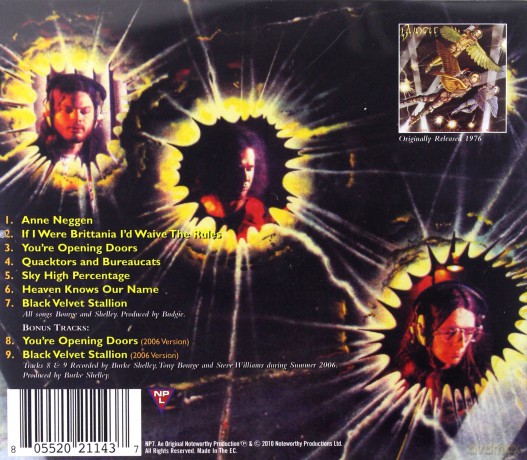 Budgie: If I Were Brittania I'd Waive The Rules [CD]
