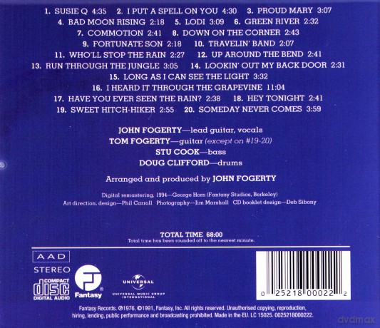 Creedence Clearwater Revival: Chronicle: 20 Greatest Hits [CD]