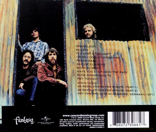 Creedence Clearwater Revival: Pendulum [CD]