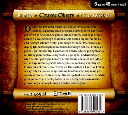 Czarne Okręty cz. 2 - Joe Alex [AUDIOBOOK] [CD]