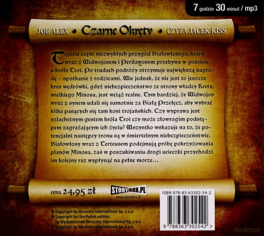 Czarne Okręty cz. 3 - Joe Alex [AUDIOBOOK] [CD]