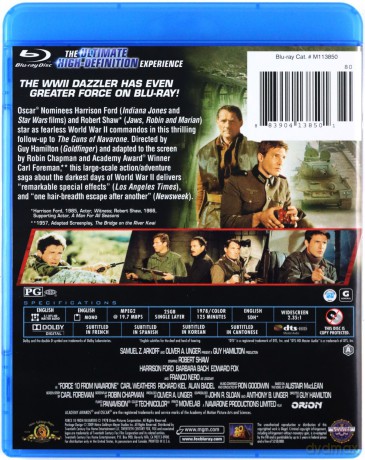 Force 10 from Navarone (Komandosi z Navarony) [Blu-Ray]