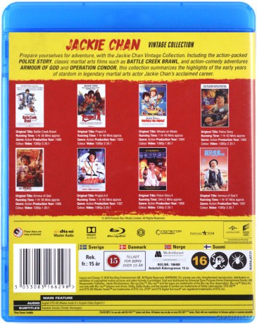 Jackie Chan Vintage Collection [8xBlu-Ray]
