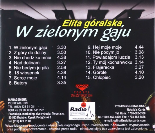 Elita Góralska: W zielonym gaju [CD]