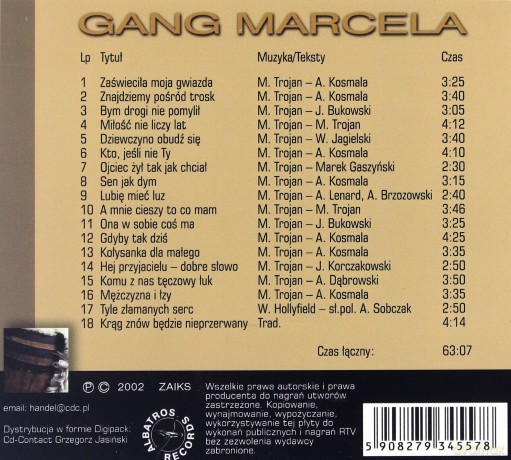 Gang Marcela: Best Of (digipack) [CD]