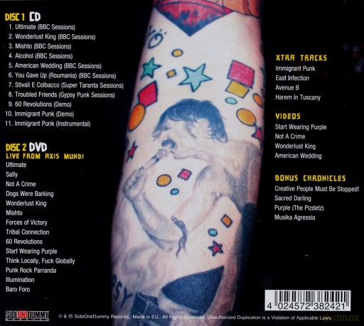 Gogol Bordello: Live From Axis Mundi (digipack) [CD]+[DVD]