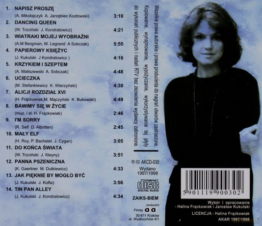 Halina Frąckowiak: Antologia Vol.2 [CD]