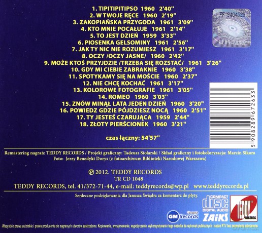 Hanna Rek: Tipitipitipso (digipack) [CD]