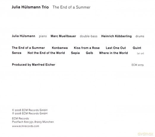 Julia Hulsmann Trio: The End Of A Summer [CD]